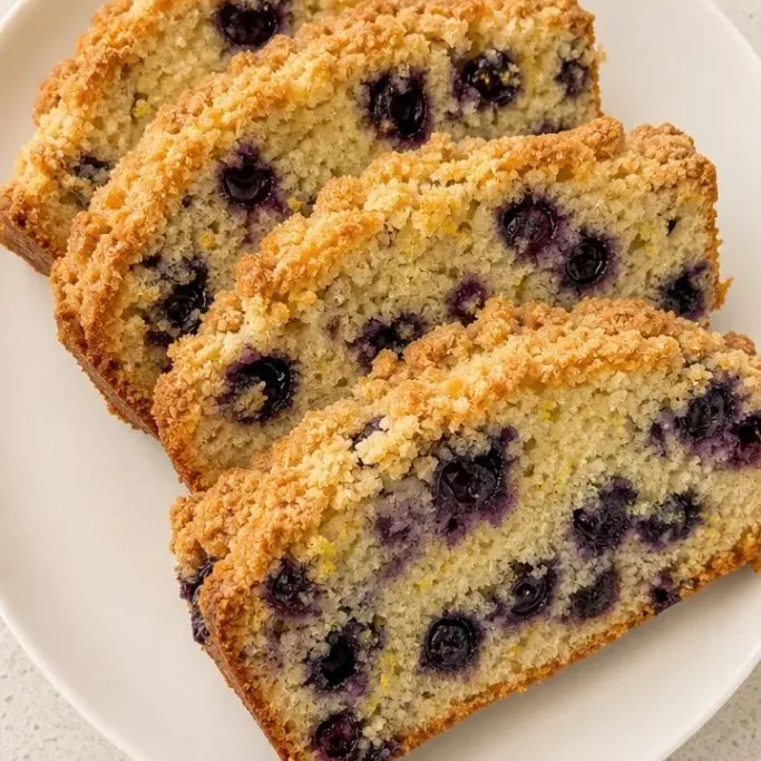 Lemon Blueberry Coffee Cake
