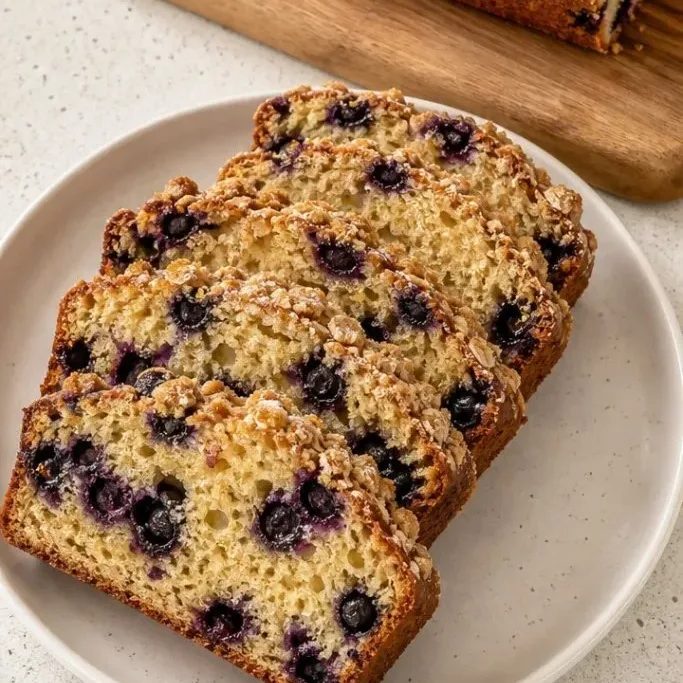 Lemon Blueberry Sourdough Bread