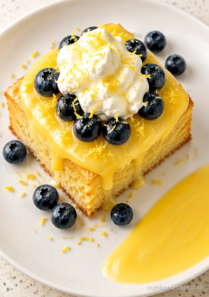 Lemon Blueberry Trifle