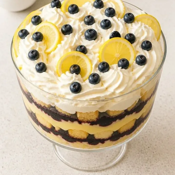 No-Bake Lemon Blueberry Trifle Lemon Blueberry Trifle
