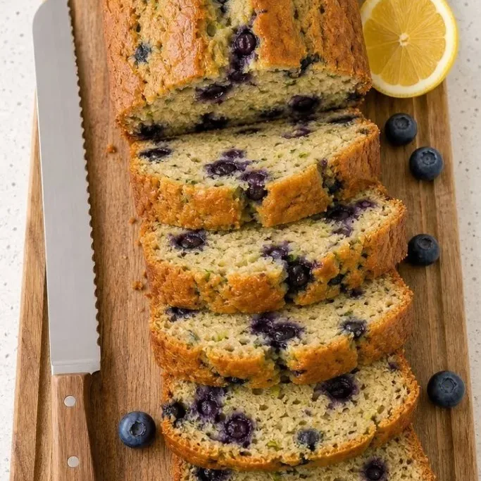 Moist Lemon Blueberry Zucchini Bread Lemon Blueberry Zucchini Bread