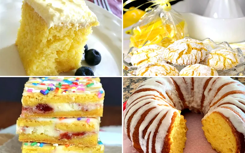 15 Budget-Friendly Simple Lemon Cake Mix Recipe Ideas lemon cake mix recipes featured