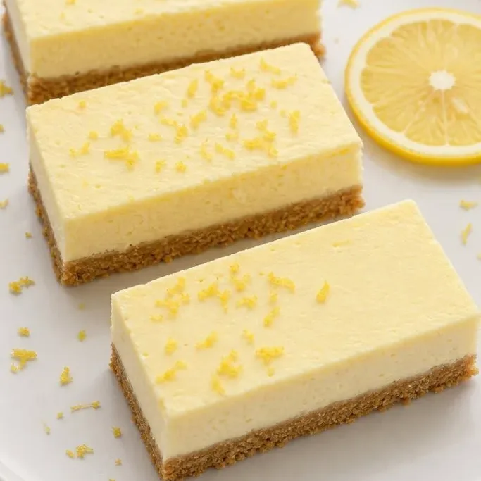 Lemon Cheesecake Bars