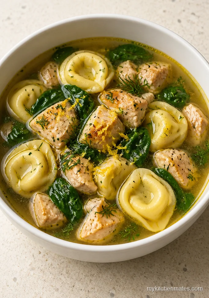11 Crockpot Tortellini Soup Recipes for Cozy Low Effort Dinners Lemon Chicken Tortellini Soup