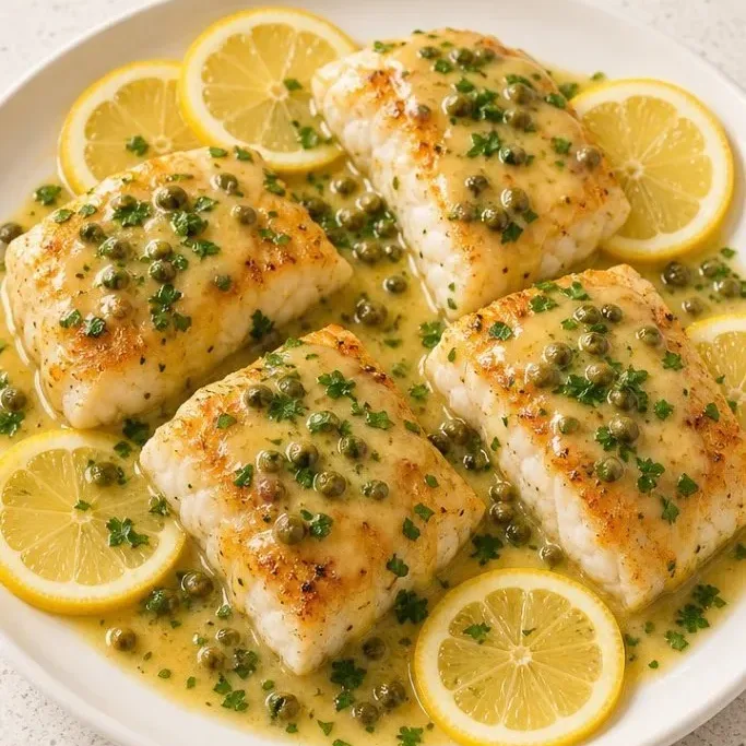 Lemon Cod Piccata in 20 Minutes Lemon Cod Piccata