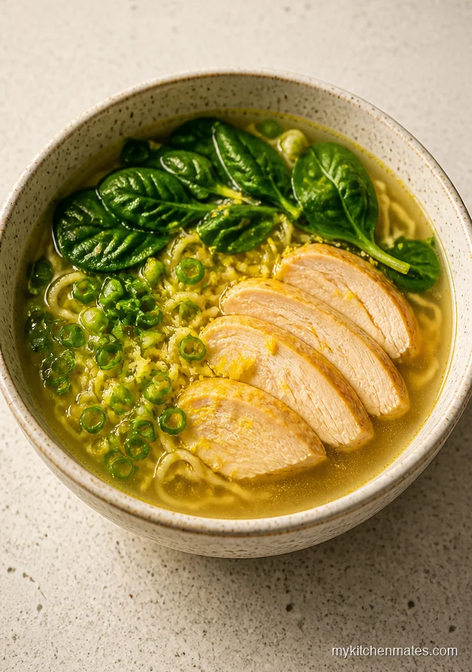 Lemon Ginger Chicken Ramen