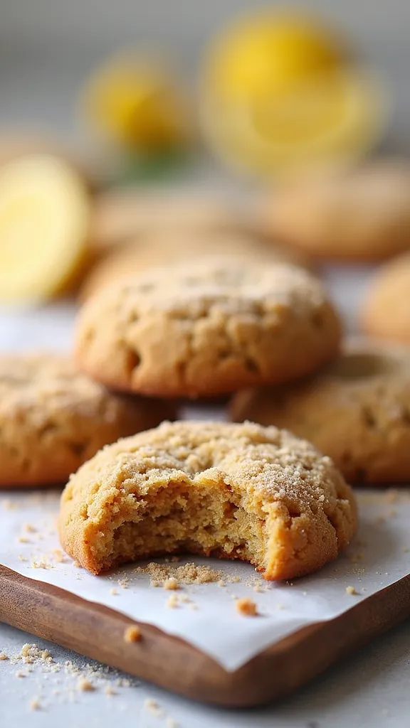 - Lemon Ginger Cookies