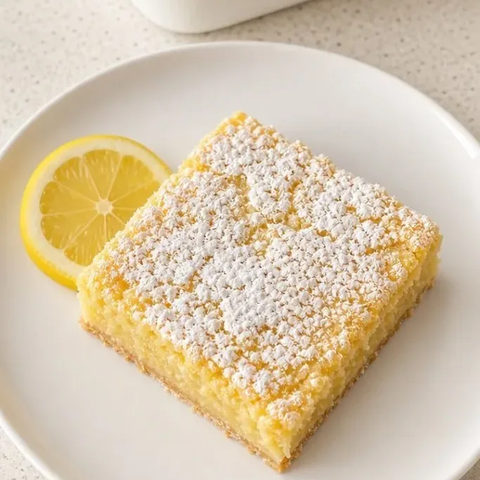 Lemon Gooey Butter Cake