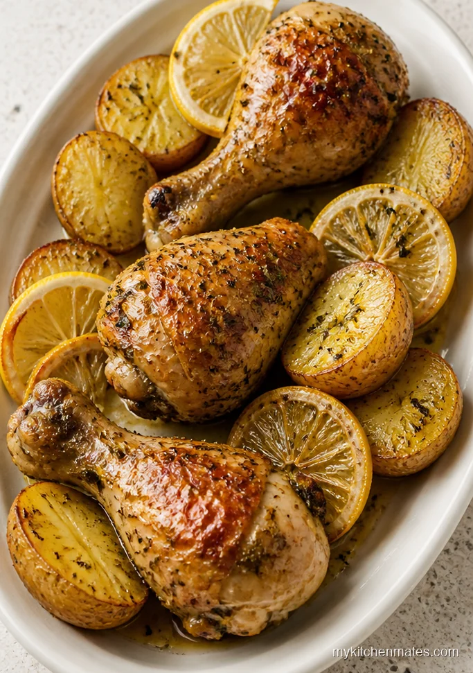 Lemon Herb Chicken and Potatoes