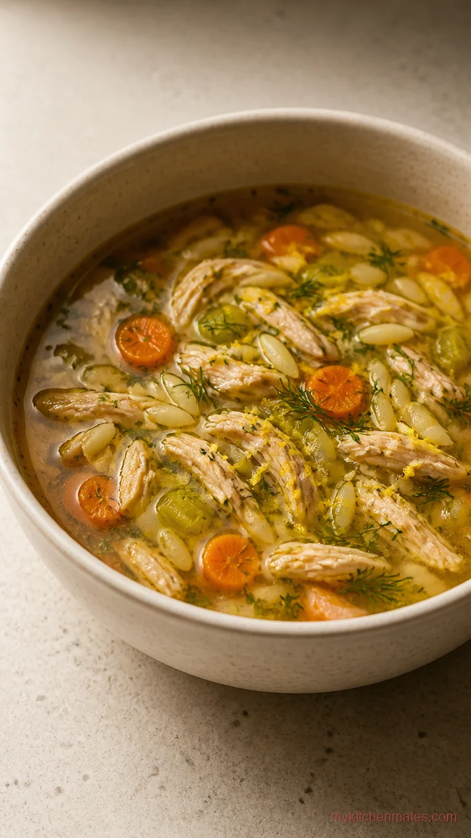 15 Crockpot Chicken Noodle Soup Recipes for Deep, Cozy Flavor Lemon Herb Chicken Noodle Soup