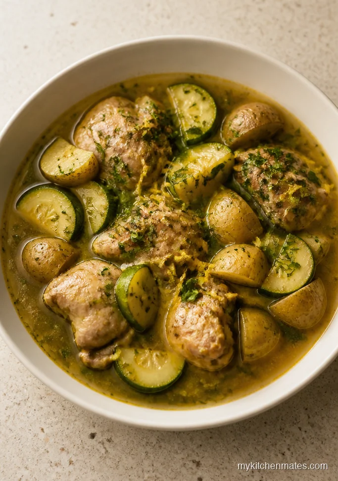 Lemon Herb Chicken Stew