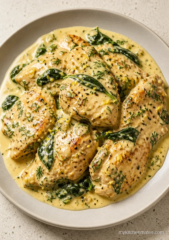 13 Chicken Cream Cheese Crockpot Recipes for Cozy Dinners Lemon Herb Cream Cheese Chicken