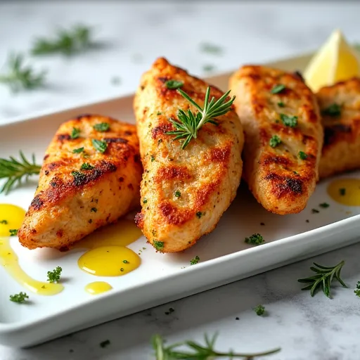 Lemon Herb Mediterranean Chicken Tenders