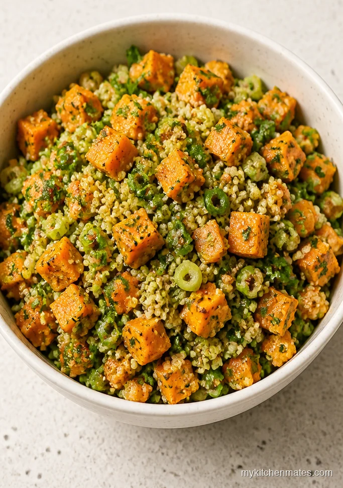 12 Quinoa Sweet Potato Recipes for Weeknight Dinners Lemon Herb Quinoa Sweet Potato Salad