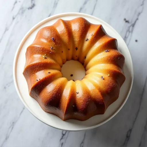 Lemon Lavender Buttermilk Pound Cake