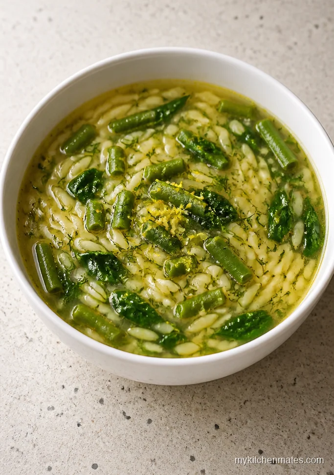 10 Green Bean Soup Recipes for Cozy Weeknight Bowls Lemon Orzo Green Bean Soup