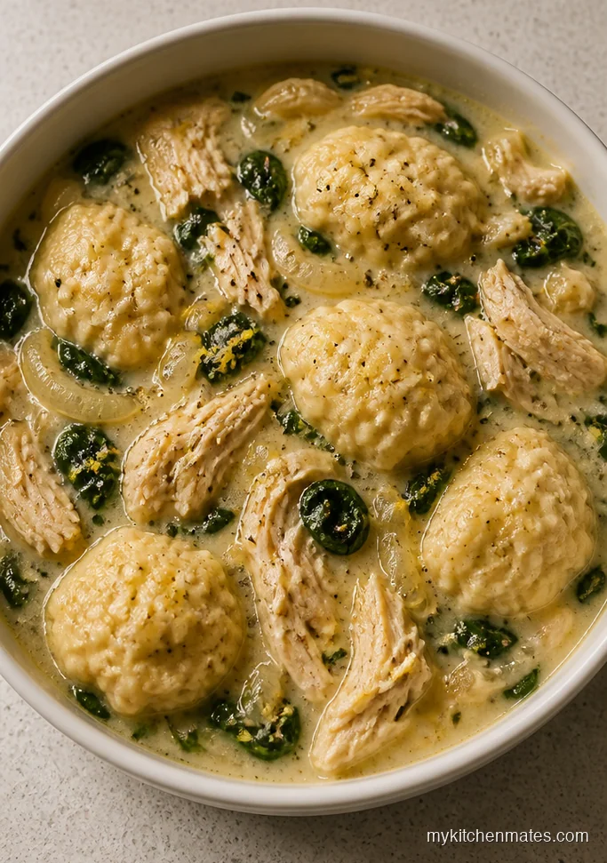 Lemon Pepper Chicken and Dumplings