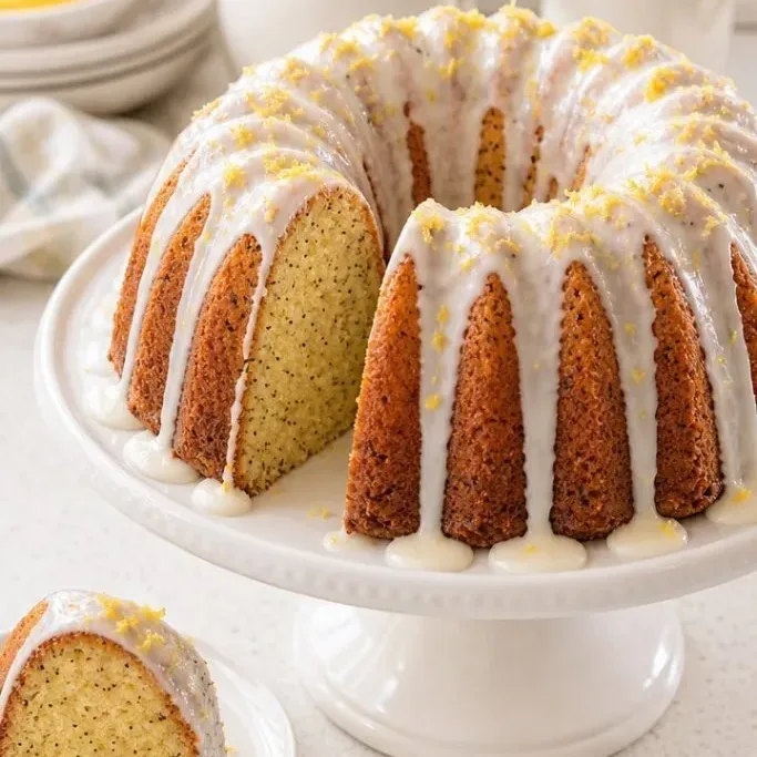 Lemon Poppyseed Bundt Cake