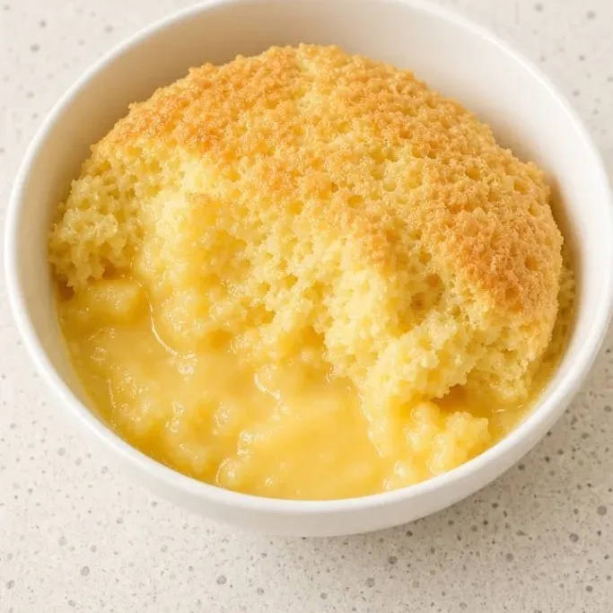 Lemon Pudding Cake That Separates into Sponge and Sauce Lemon Pudding Cake