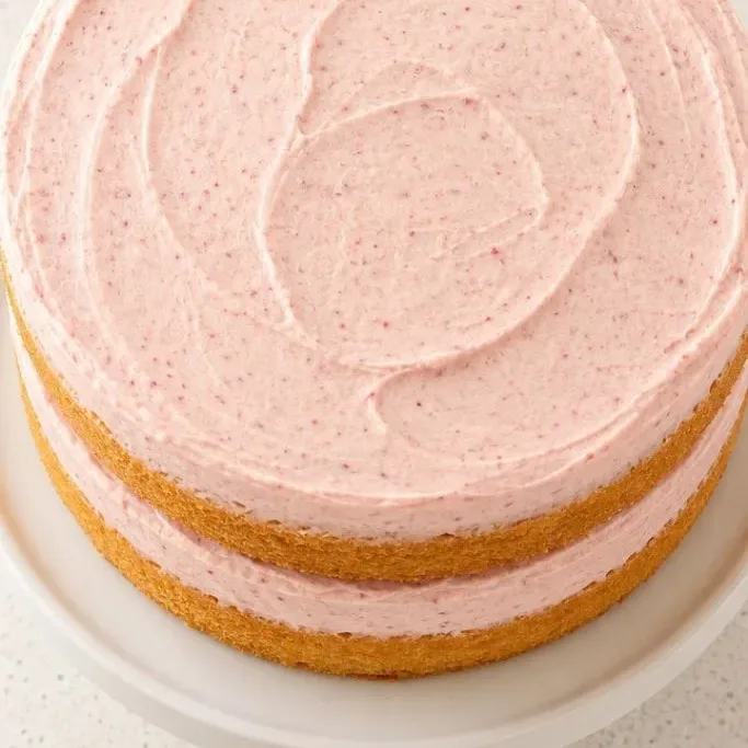 Lemon Strawberry Cake