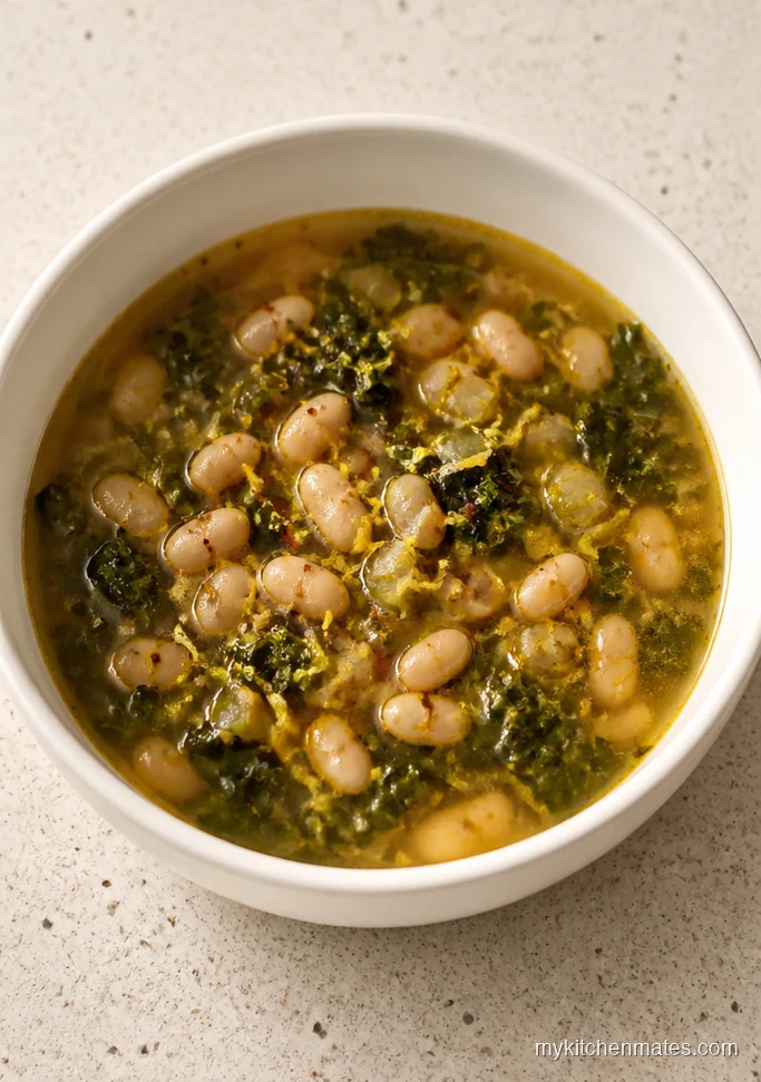 12 Heart Healthy Soup Recipes That Keep Your Weeknights Light Lemon White Bean and Greens Soup