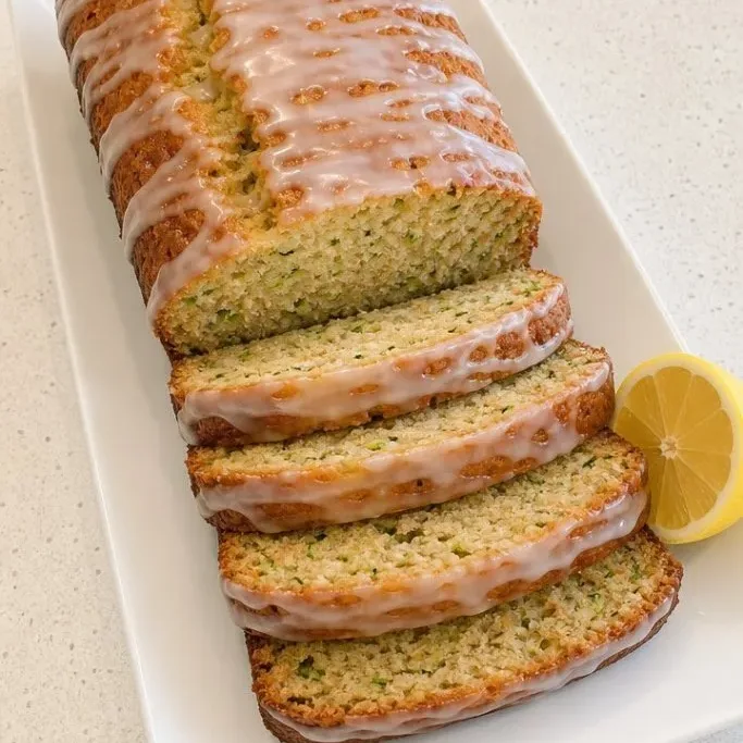 Tender Lemon Zucchini Bread with a Lemony Glaze lemon zucchini bread_featured_7u5