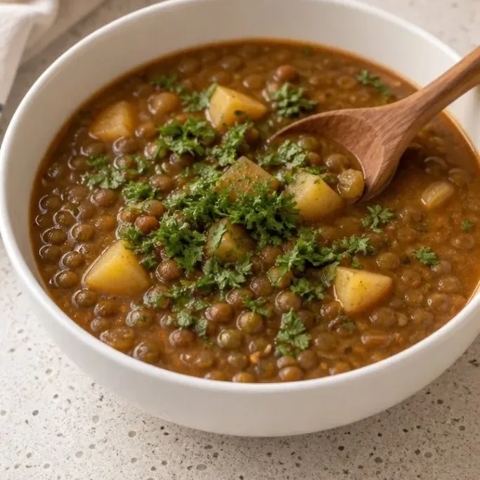 One-Pot Creamy Lentil Potato Soup Lentil Potato Soup
