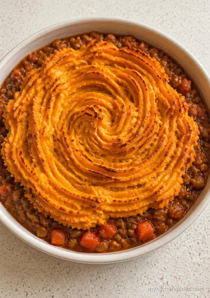 Lentil Shepherd's Pie Pot Pie