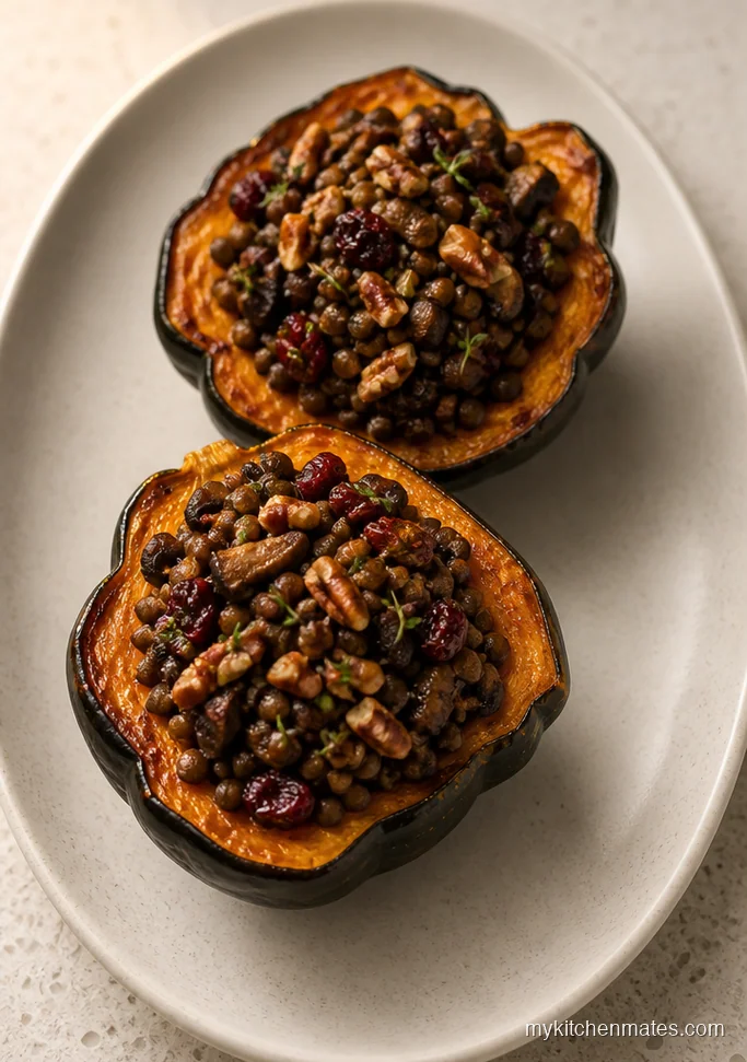 10 Cozy Healthy Fall Dinner Recipes You'll Actually Cook Lentil Stuffed Acorn Squash