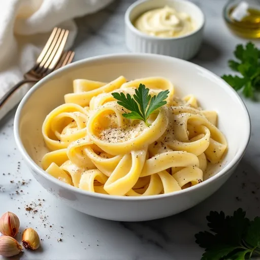 Lighter Greek Yogurt Alfredo Alternative