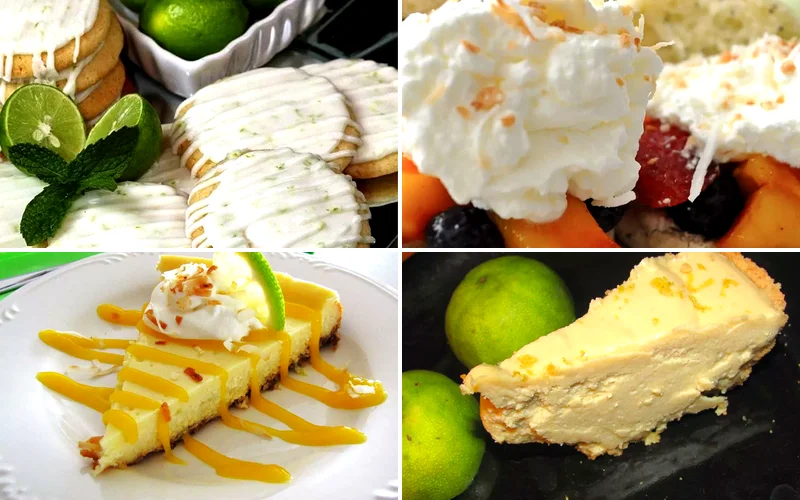 30 Zesty Lime Treats Bursting with Fresh Citrus Taste lime dessert recipes featured