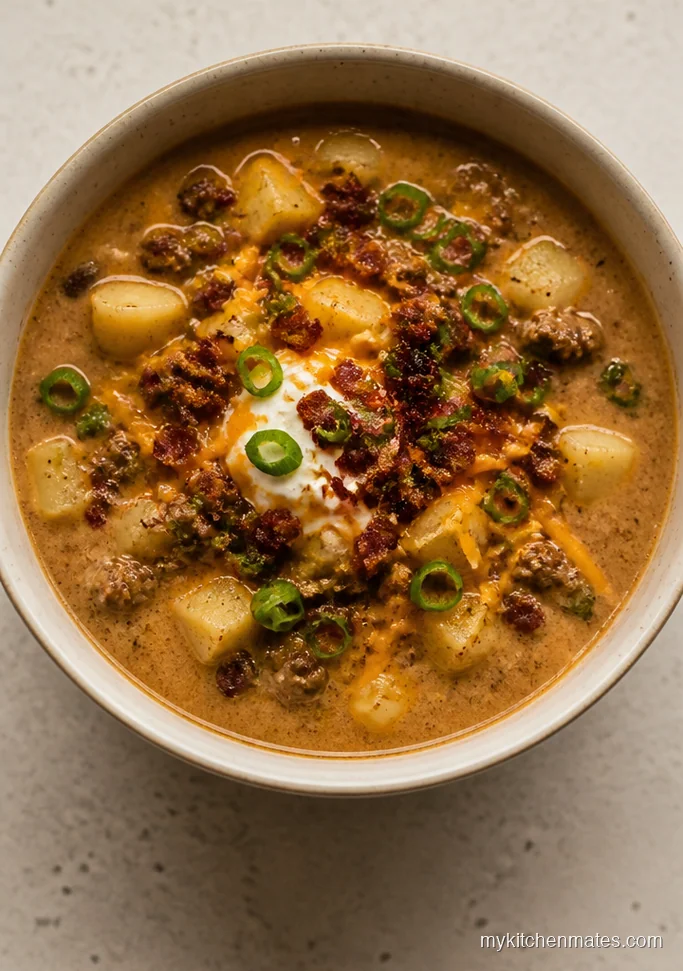 13 Beef Bone Broth Soup Recipes for Rich, Deep Bowls Loaded Baked Potato Beef Bone Broth Soup