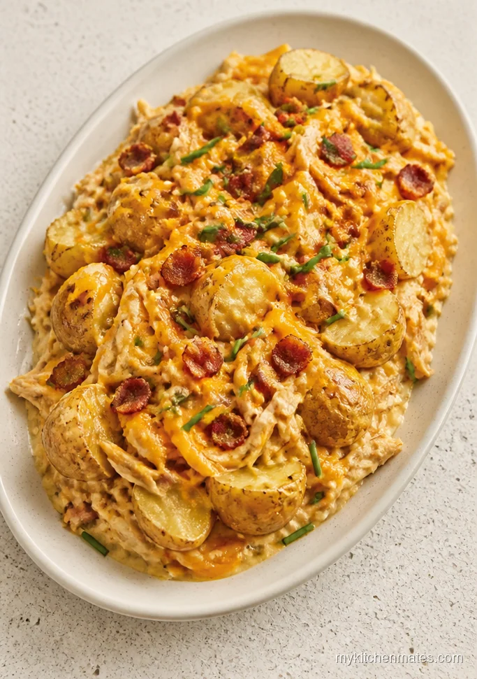 12 Gluten Free Chicken Casserole Recipes for Easy Weeknight Dinners Loaded Baked Potato Chicken Casserole