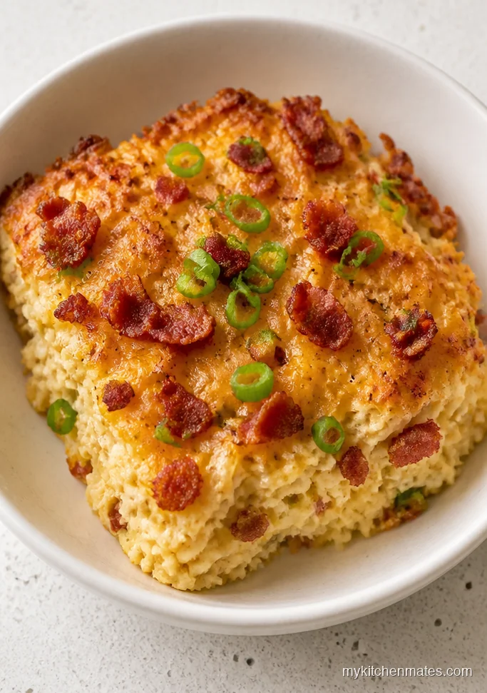 Loaded Baked Potato Hash Brown Casserole