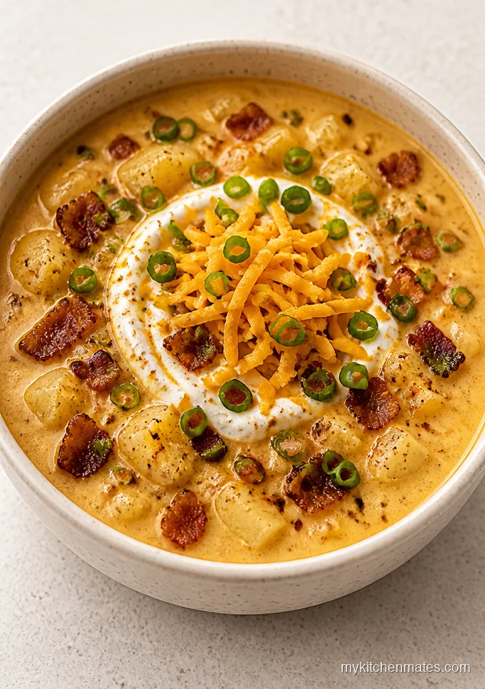 Loaded Baked Potato Soup for Two