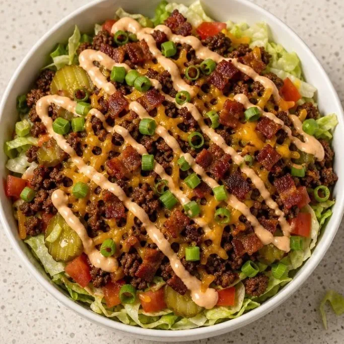 30-Minute Loaded Burger Bowls Loaded Burger Bowls