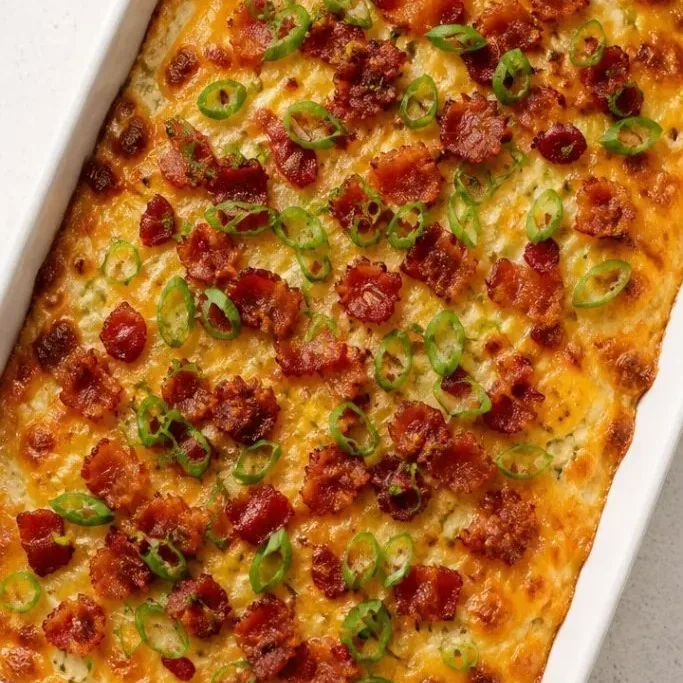 Loaded Mashed Potato Casserole
