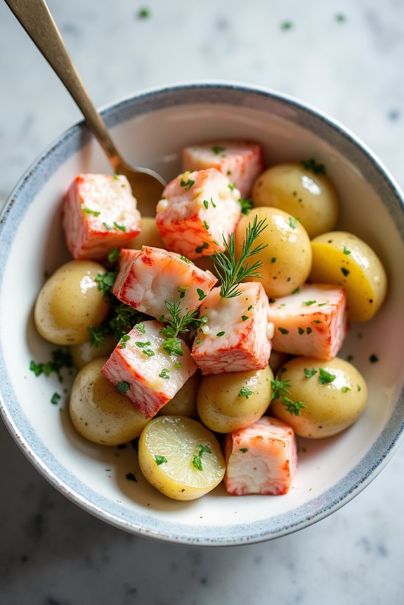 lobster potato salad recipe