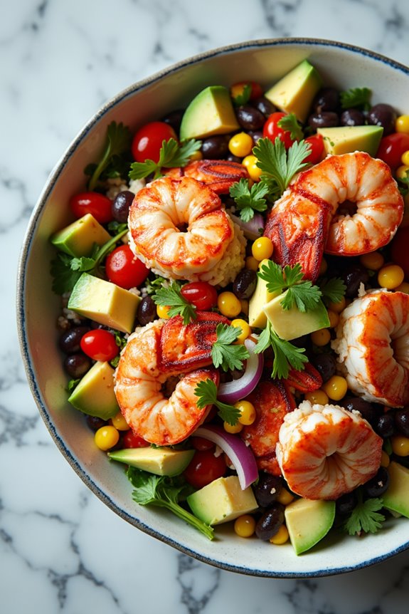 lobster salad with chipotle