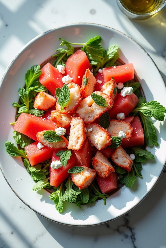 lobster watermelon salad recipe
