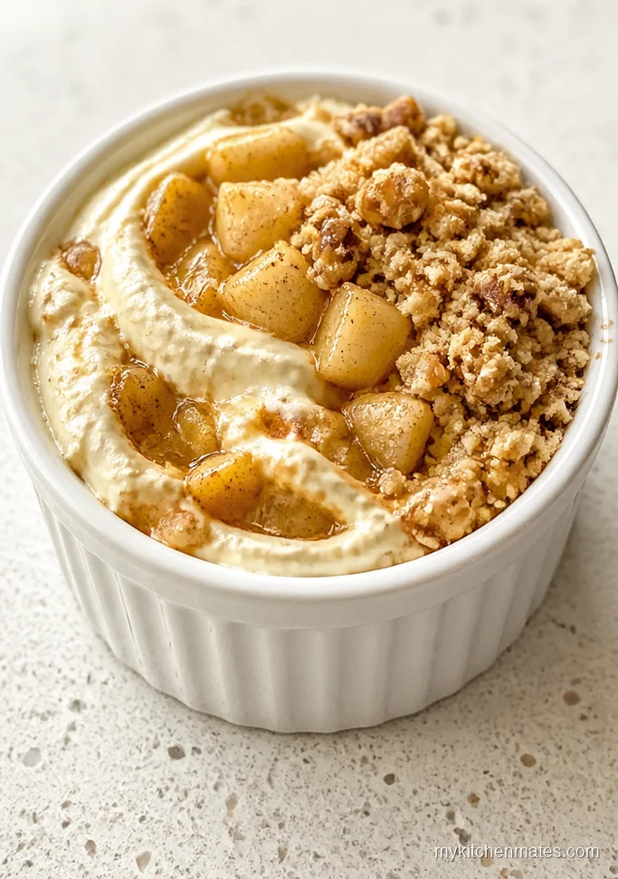 Low Carb Apple Pie Parfaits