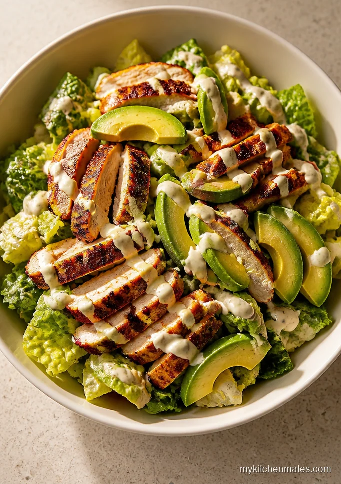 Low Carb BBQ Chicken Salad