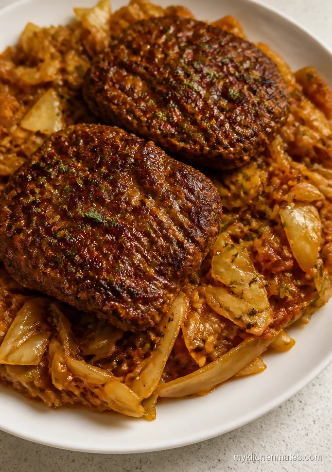 Low Carb Cabbage Cube Steak