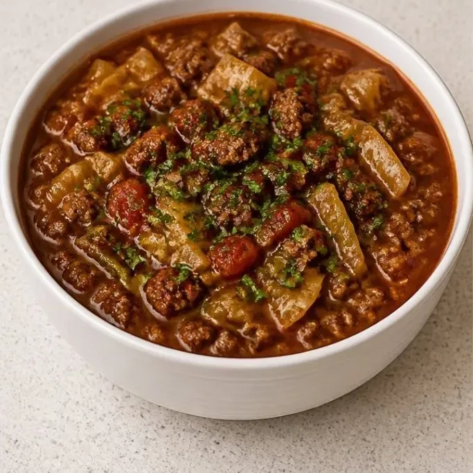 Hearty Low Carb Cabbage Soup Low Carb Cabbage Soup