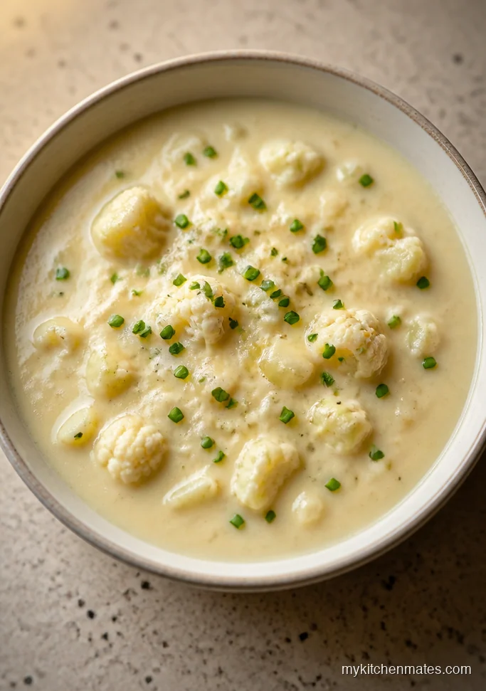 Low Carb Cauliflower Potato Soup
