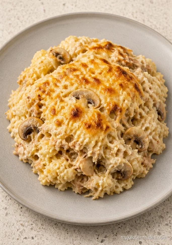 Low Carb Cauliflower Tuna Casserole