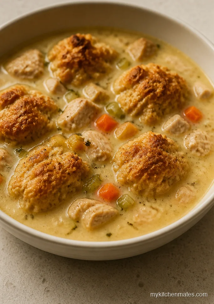 Low Carb Chicken and Dumpling Soup