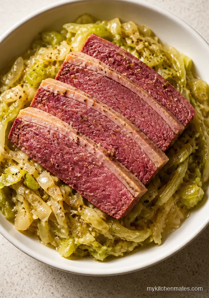 Low Carb Corned Beef and Cabbage Bowls