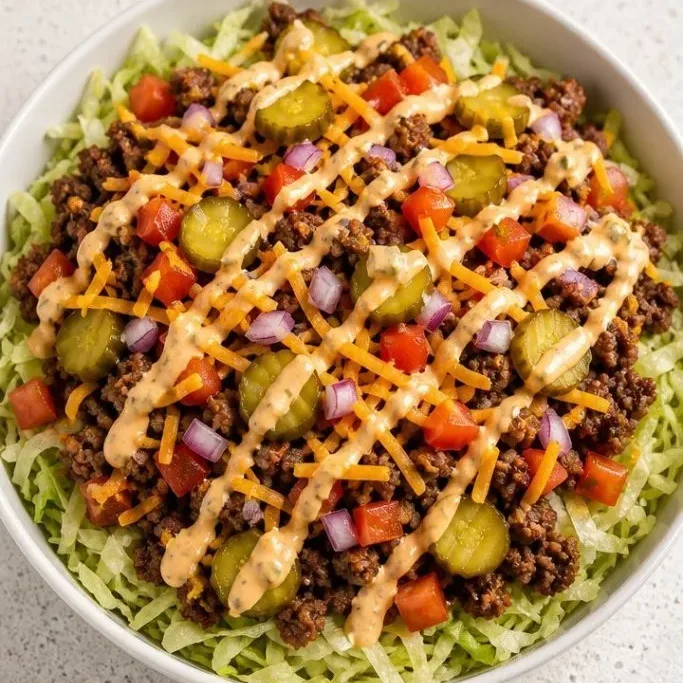 15-Minute Low Carb Hamburger Bowls Low Carb Hamburger Bowls