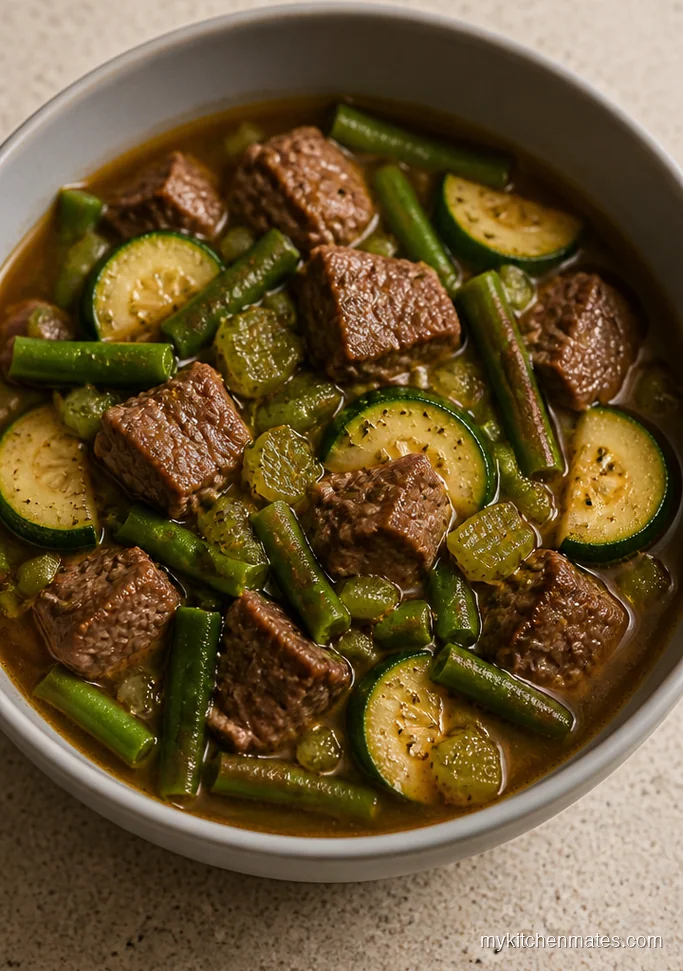 10 Slow Cooker Lamb Stew Recipes for Cozy Weeknights Low-Carb Lamb Stew with Green Beans and Zucchini